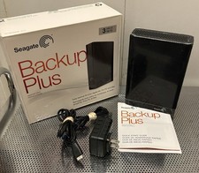 Seagate Backup Plus 3TB Desktop Drive PC Mac USB 3.0