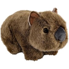 Adventure Planet 7" Heirloom Wombat Stuffed Animal 7 inches, Gray