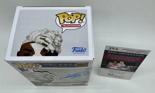 REED SHANNON HAND SIGNED AUTOGRAPH EKKO "ARCANE" FUNKO POP +JSA COA WS - Picture 2 of 7