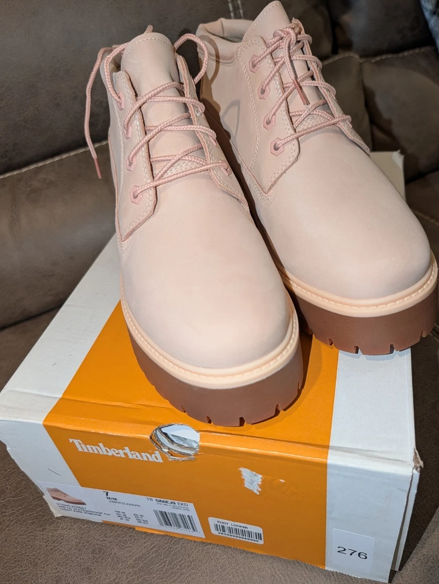 Timberland Boots Pink Unisex Kids' Shoes for sale | eBay