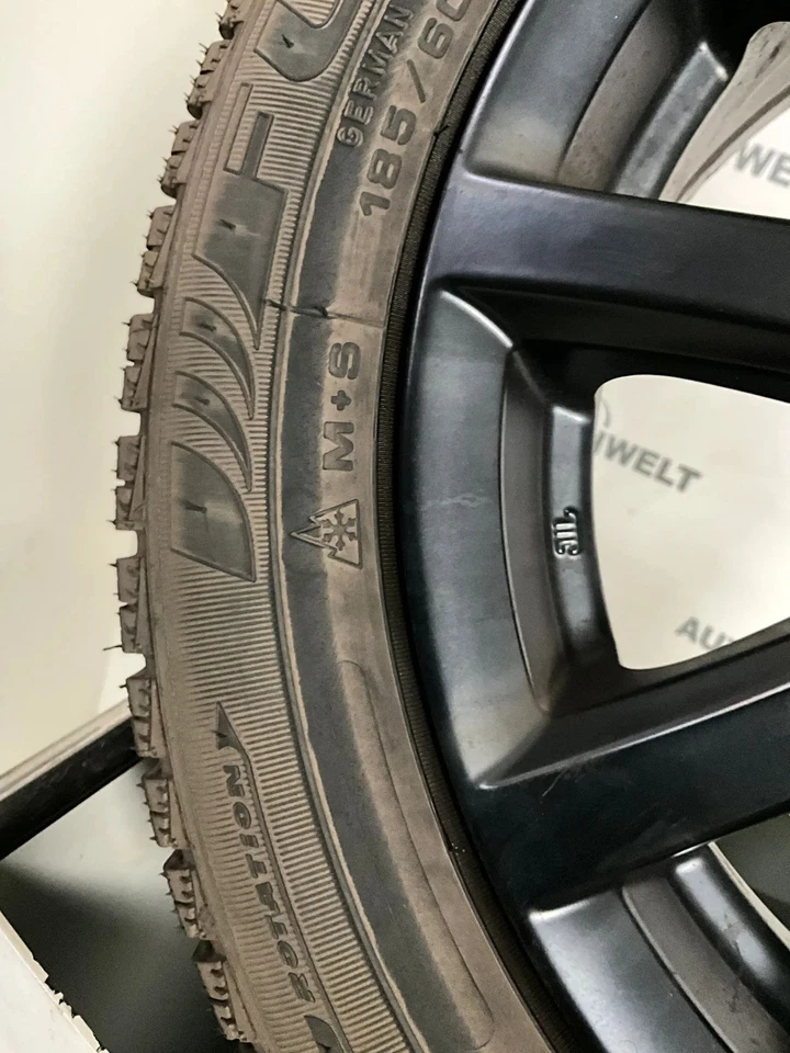 Winter Kompletträder 185/60R15 z.B. passend für VW Polo - Bild 3 von 4