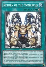 YuGiOh Return of the Monarchs SR01-EN026 Common Englisch Excellent 1st