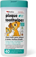 Cat and Dog Dental , 40 Fresh Mint - Natural Formula Cleans Teeth, Gums F...