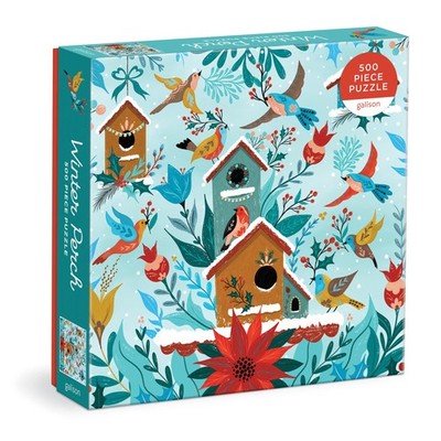 Galison Winter Perch 500 Piece Puzzle from - 20' x 20',