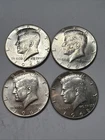 (4) 1966 Kennedy Half Dollar – Circulated – 40% Silver