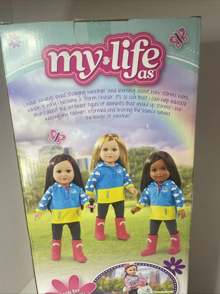 Meteorologist Poseable Storm Team Chaser 18” Doll Brunette Hair Brown Eyes New - Image 3 of 4