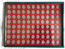  Vitrine En Verre Avec Contour Bois Et 2 Fixations Murales Pour 88 Capsules