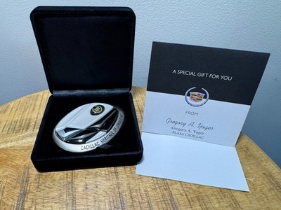 Vintage Cadillac Heritage of Ownership Emblem NIB with Certificate and Documents