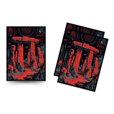 Trading Card Sleeves 100 Count Smooth Matte Art Back Clear Fro
