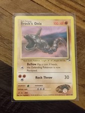 Brock's Onix [2000 Gym Heroes Set]