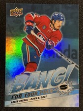 2024-25 Upper Deck #BP-23 Arber Xhekaj Bang! For Your Puck Montreal Canadiens