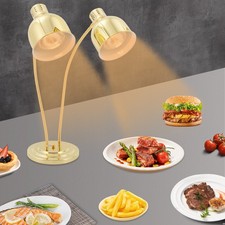 Commercial Food Heat Lamp 2-head Electric Catering for Food Restaurant