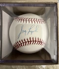 Greg The Bull Luzinski Autographed Baseball Schwartz COA
