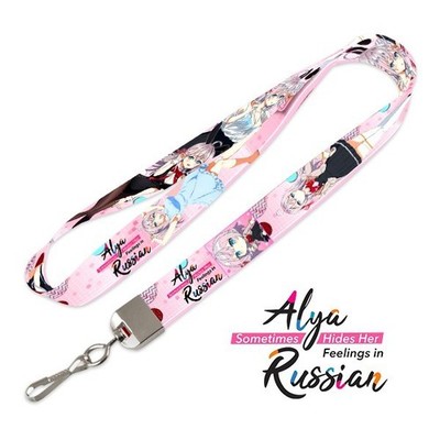 Alya Sometimes Hides Her Feelings in Russian Lanyards Officially Licensed New