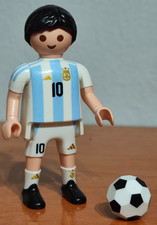 PLAYMOBIL FIGUR LEO MESSI BALL ARGENTINISCHE FUSSBALL-WELTMEISTERSCHAFT USA