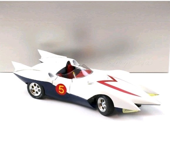 SPEED RACER GOGO FIVE 1:18 Schwyn Haas Aluminium Body Hamilt