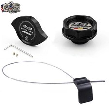 Black Oil Filler Cap Radiator Cap Dipstick For Honda Acura K20 K-series Black Oil Filler Cap Radiator Cap Dipstick For Honda Acura K20 K-series