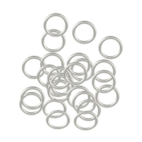 25Pcs Aluminum Oil Drain Plug Gasket Washe For Audi For Porsche N0138157 B - Picture 2 of 8
