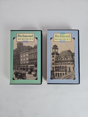 Richmond Memories & More Richmond Memories VHS Set 1920s - 1960s Central VA PBS 