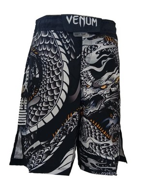 Venum Dragon's Flight Fightshorts - Black/Sand