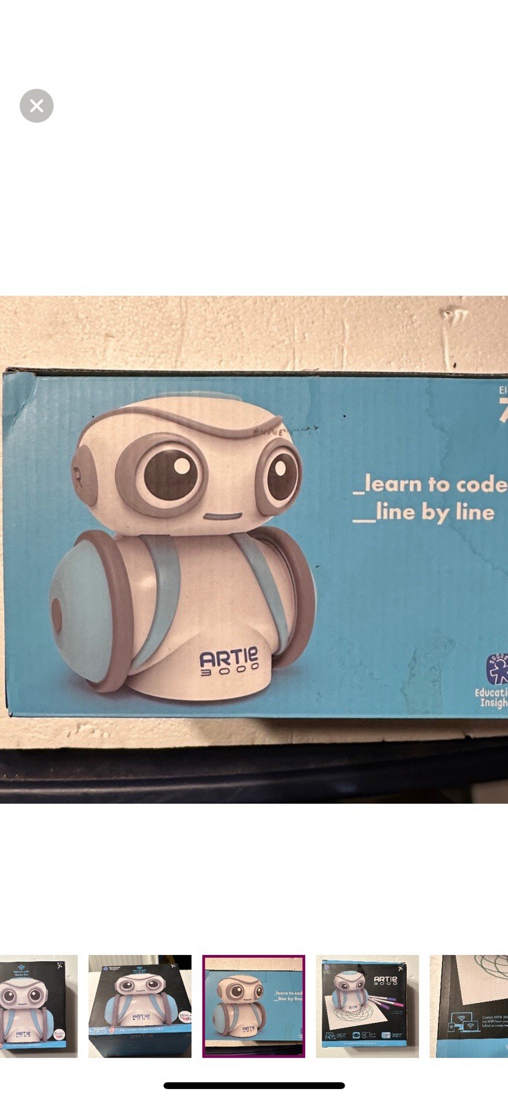 Educational Insights Artie 3000 The Coding Robot Stem Toy WiFi Drawing Robot