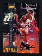 1994 Signature Rookies Tetrad - Signatures Kenny Harris /7750