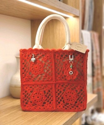 Häkeltasche Positano Stil Capri Meer Strand Handtasche Sommer