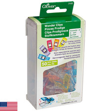 Clover Wonder Clips, 1 Pack, Colors May Vary