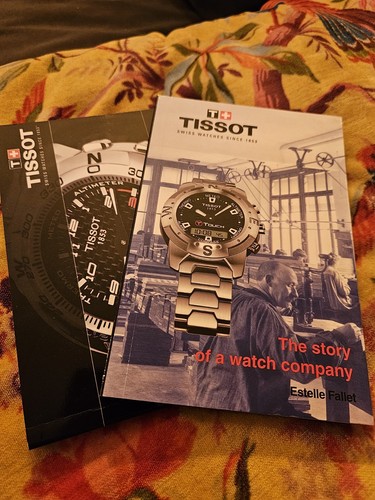 Men's Tissot Quadrato Chronograph Black Dial Pre-owned T005.517.11.057.00 - Picture 6 of 18