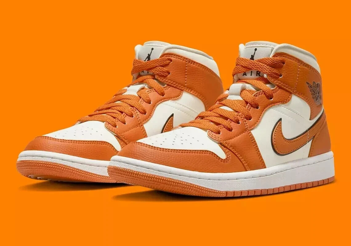 ☆関税込☆NIKE★(W)Jordan 1 Mid SE★Coconut Milk Sport Spice Jordan 1 Mid SE Sport Spice Unboxing + On Feet! - YouTube