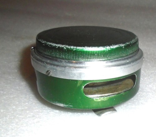 VTG Martin Auto Reel Trout Fly Fishing Reel #27 Green Self-Winding USA Mohawk NY - 第 6/6 張圖片