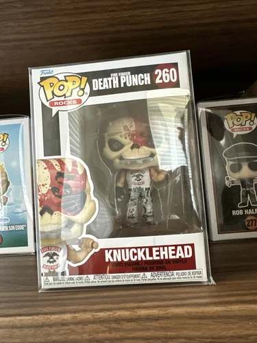 FIVE FINGER DEATH PUNCH KNUCKLEHEAD POP #260 FUNKO + Protector