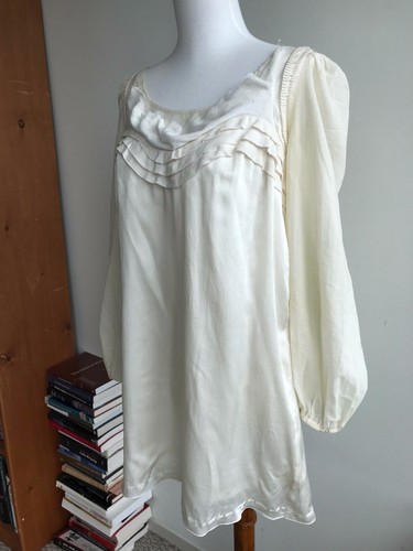 Undercover Undercoverism SS 09 Silk Dress w Patti Smith Poem on Hem Sample New - Picture 8 of 12