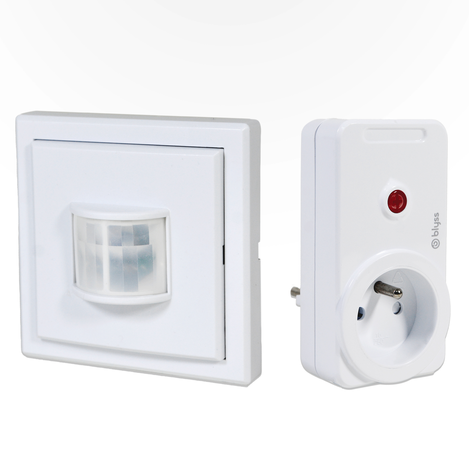 Kit maison connectée prise wifi et détecteur de mouvement BLYSS intérieur automatique
