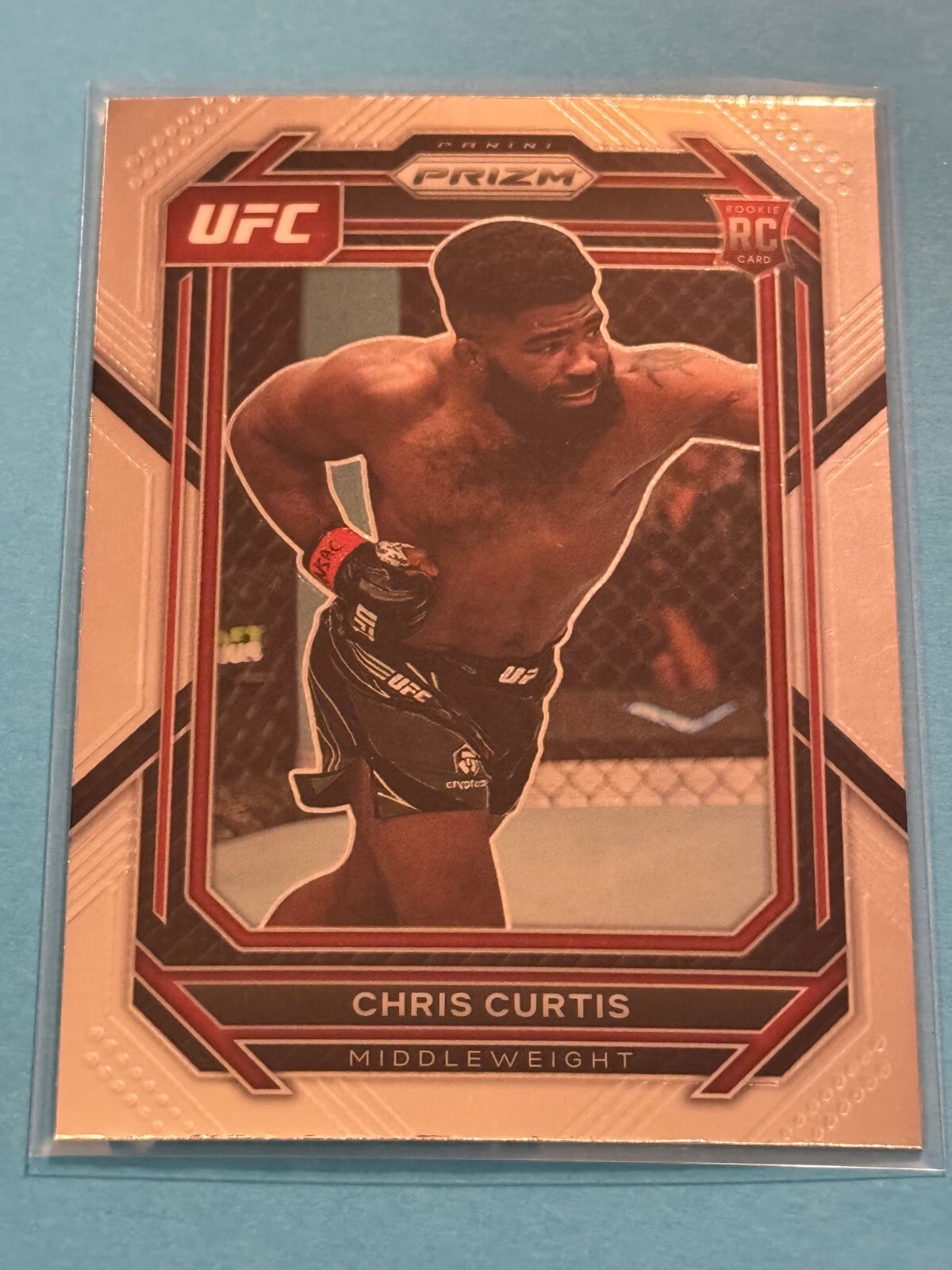 2023 Panini Prizm UFC Chris Curtis (RC) #105 (2A)