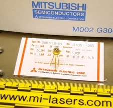 LOT of 5, NEW MITSUBISHI ML720J11S DFB LASER DIODE 1310nm infrared 1.3um, 5mW