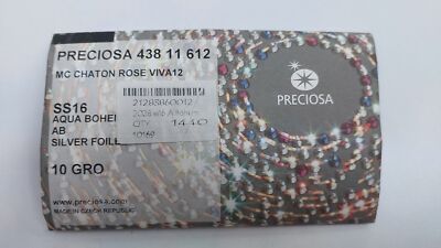 1440 units PRECIOSA ss16 VIVA12  (60010) Aqua Bohemica AB