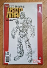 Ultimate Iron Man #1 Sketch Variant Edition 2005 Marvel Comics