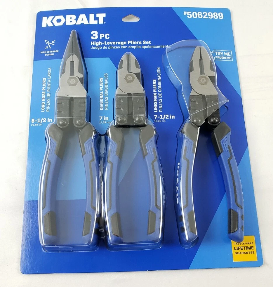 Kobalt plier set deals