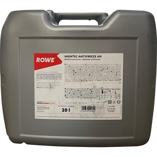 Антифриз rowe g11