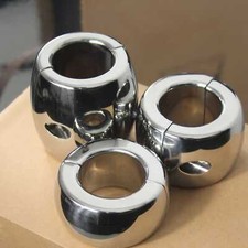 Heavy-duty Ball Stretcher Weight Scrotum Enhancement Delay Chastity Ring for Men