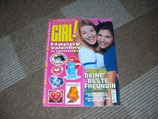 Bravo Girl !, Heft Nr. 4 von 1999, mit 16 Happy Valentine Lovestickern !