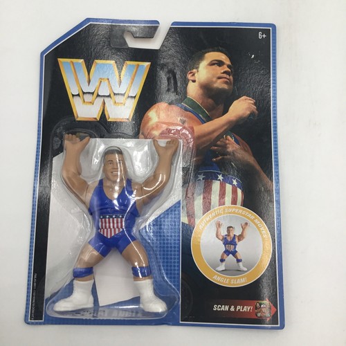 WWE WRESTLING RETRO SERIES KURT ANGLE SUPERSTAR WR...