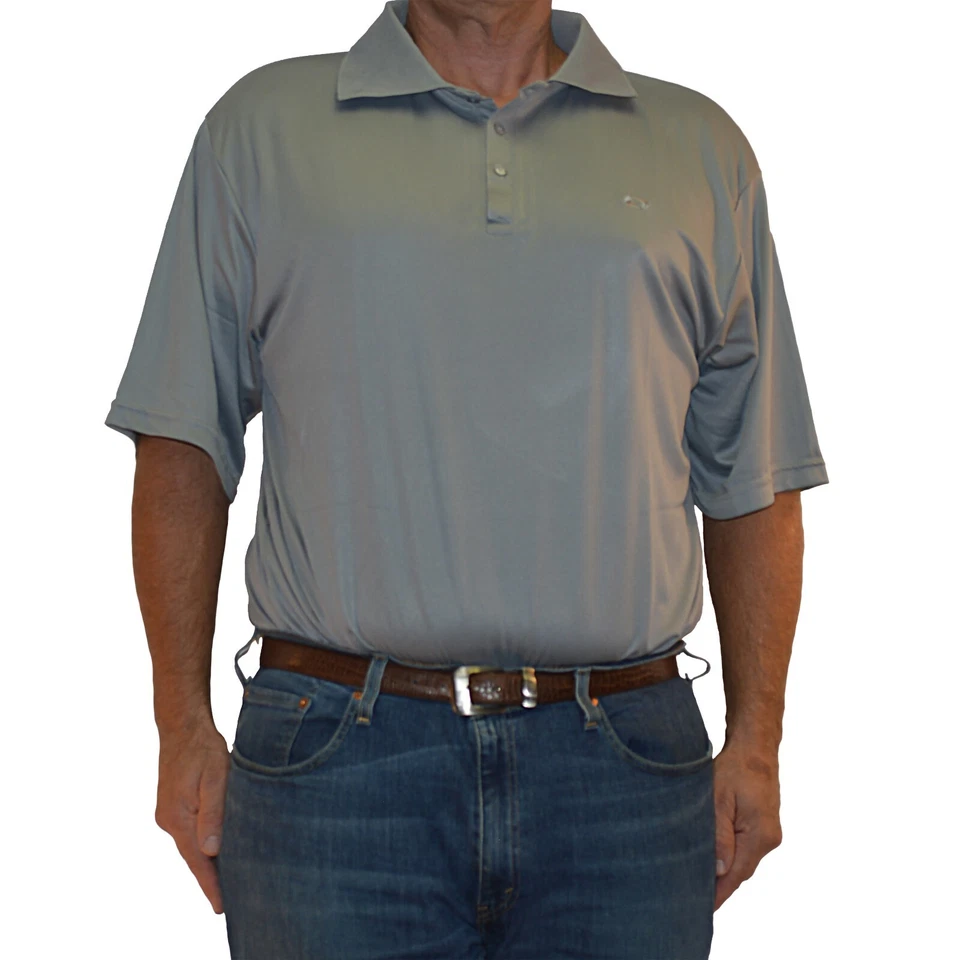 Prendas deportivas polo de malla Birdseye de alto rendimiento (ropa ultra duradera) Foto 3 de 4