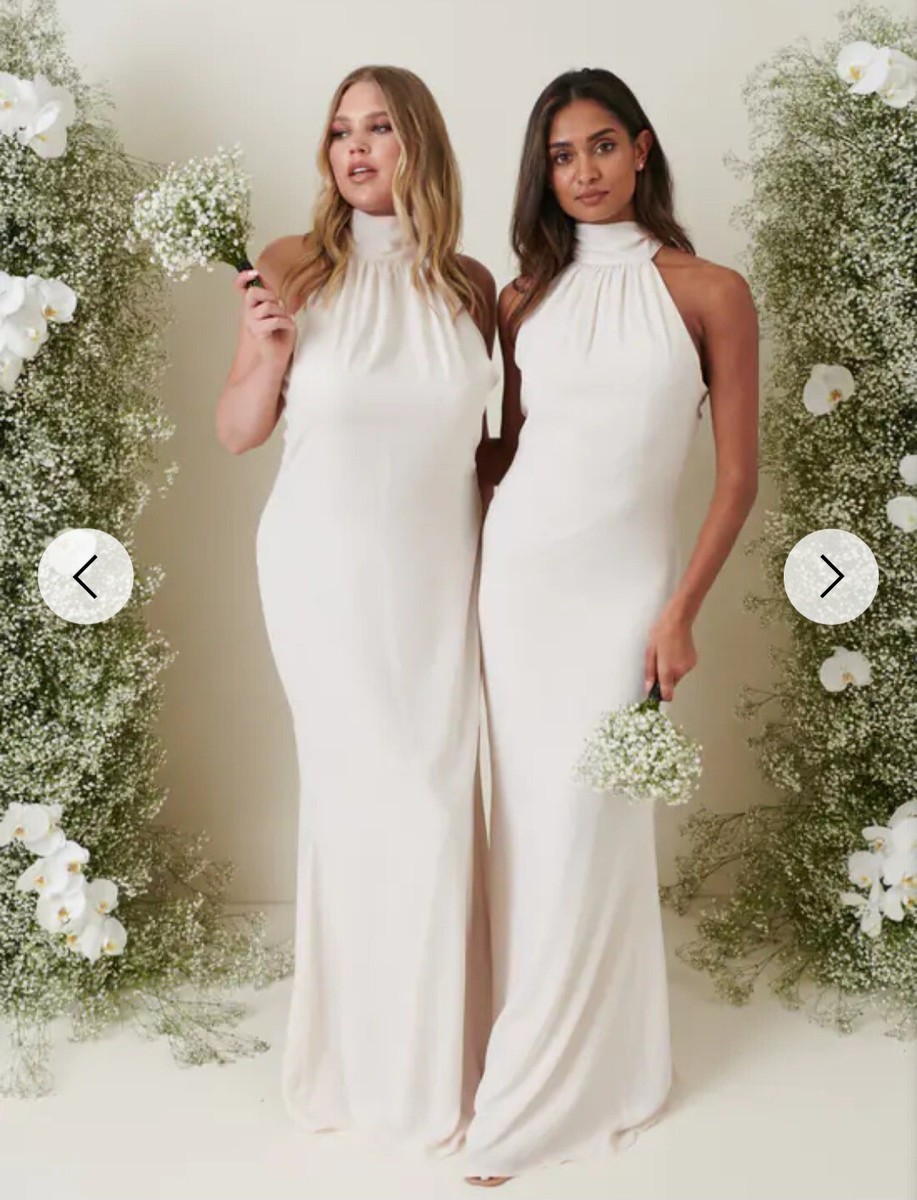 white christmas dresses Long Formal Mother of The Bride Draped Chiffon Gown main image 1