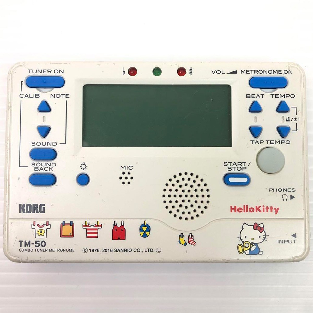 KORG SANRIO Hello Kitty COMBO TUNER METRONOME TM-50 with