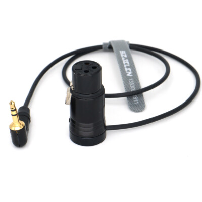 XLR to 3.5mm Audio Cable  for BOYA Rode Microphone to RED Komodo 6K DSMC2 Camera