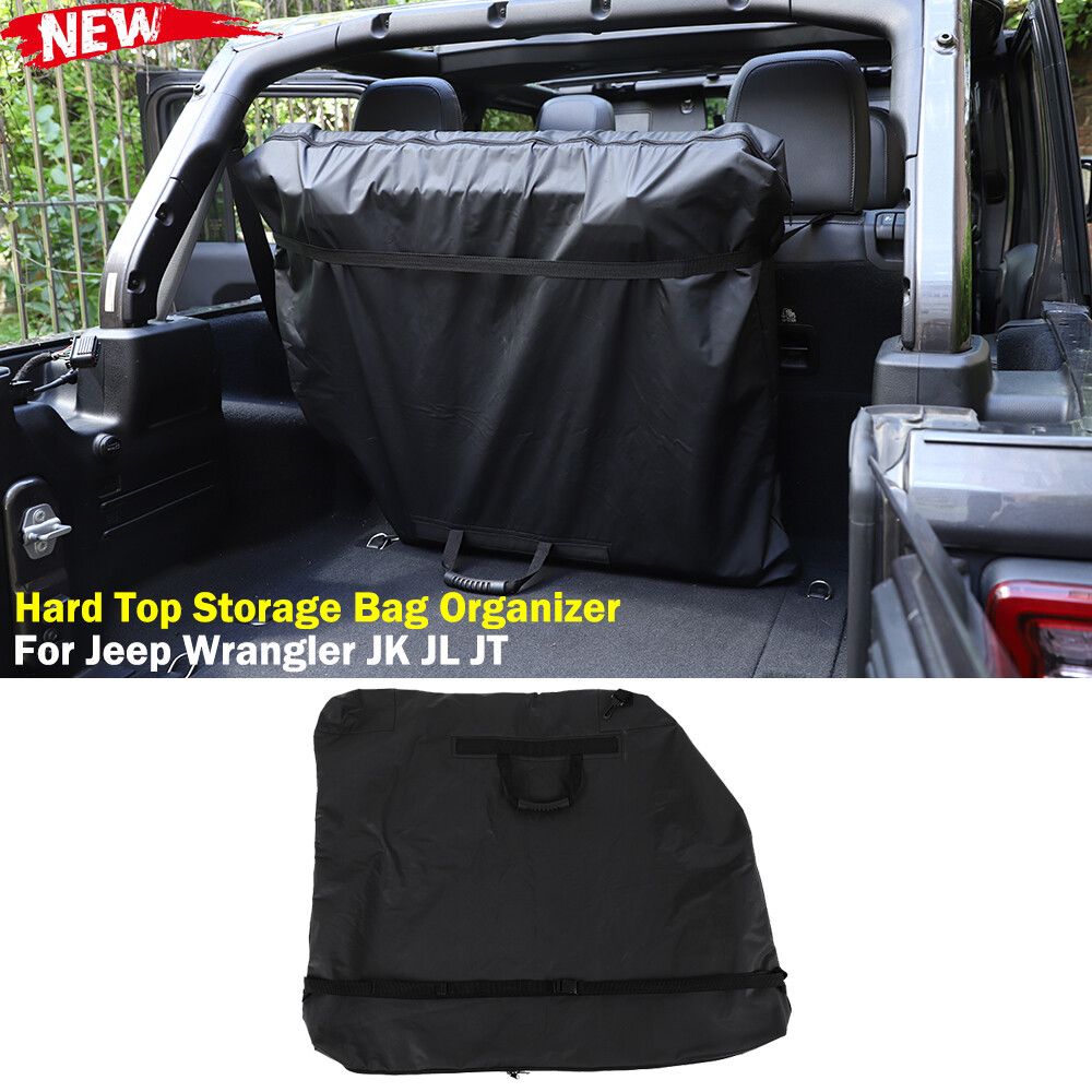 Hard Top Storage Bag Pouches & Carry Handle Organizer for Jeep