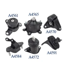 6pcs Engine Motor & Trans Mount for 2008-2012 Honda Accord 2.4L Automatic Trans