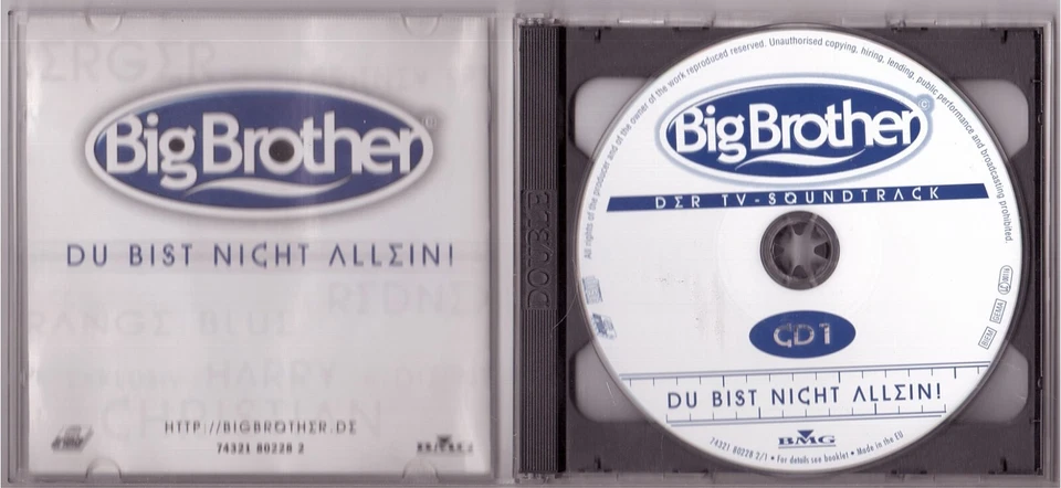 Big Brother - Der TV-Soundtrack (2xCD 2000) - Bild 2 von 3
